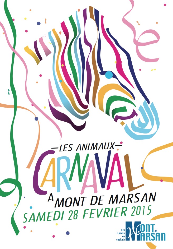 image : Affiche Carnaval Mont de Marsan 2015