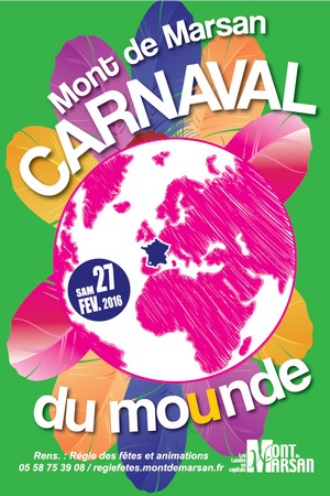 image-lien : affiche du Carnaval 2016 de Mont de Marsan et ien vers la page carnaval 2016