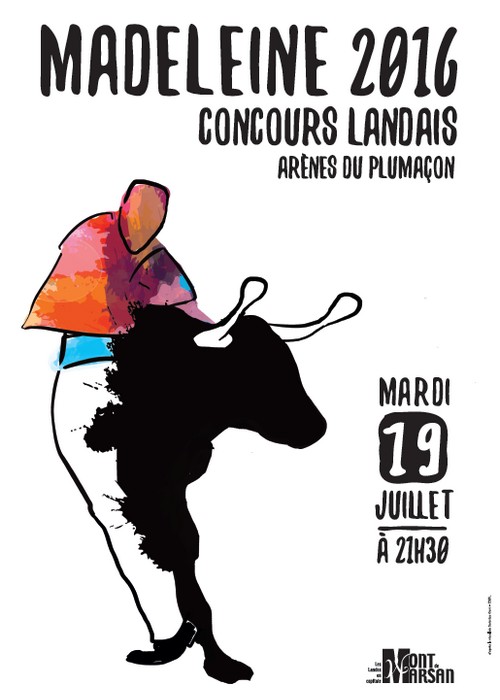 image : Affiche Concours Landais Madeleine 2016