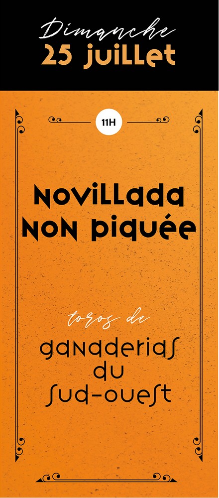 image : Bâche Novillada de la Madeleine 2021 - dimanche 25 juillet 2021 - 11h