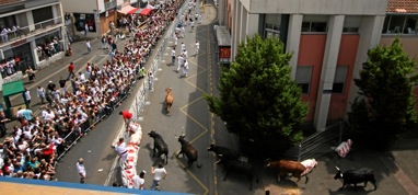 image : encierro madeleine 2009