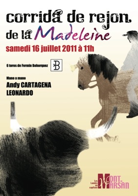 image : affiche corrida de rejon