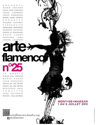 image-lien : Affiche arte flamenco et lien vers page arte flamenco