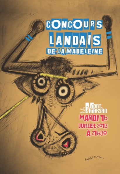 image : Affiche Concours Landais Madeleine 2013