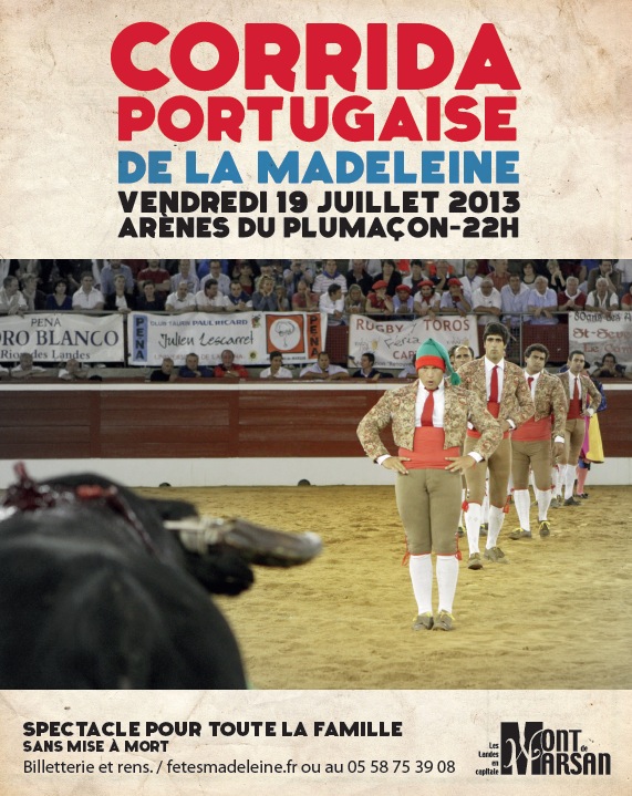 image : Visuel corrida portugaise Madeleine 2013