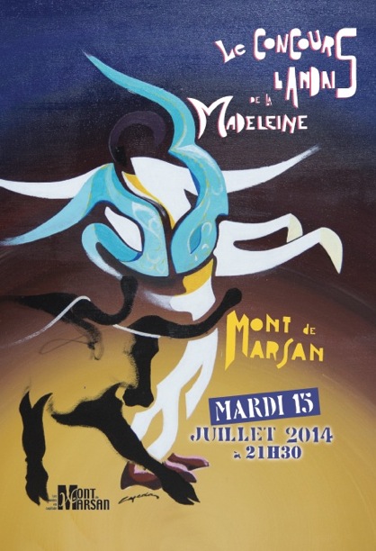 image : Affiche Concours Landais Madeleine 2014